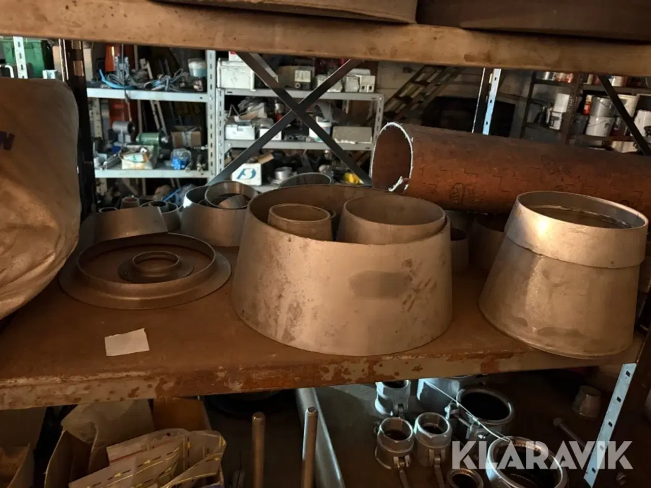 Billede 10 - Blandet lot flanger, stophaner og motor