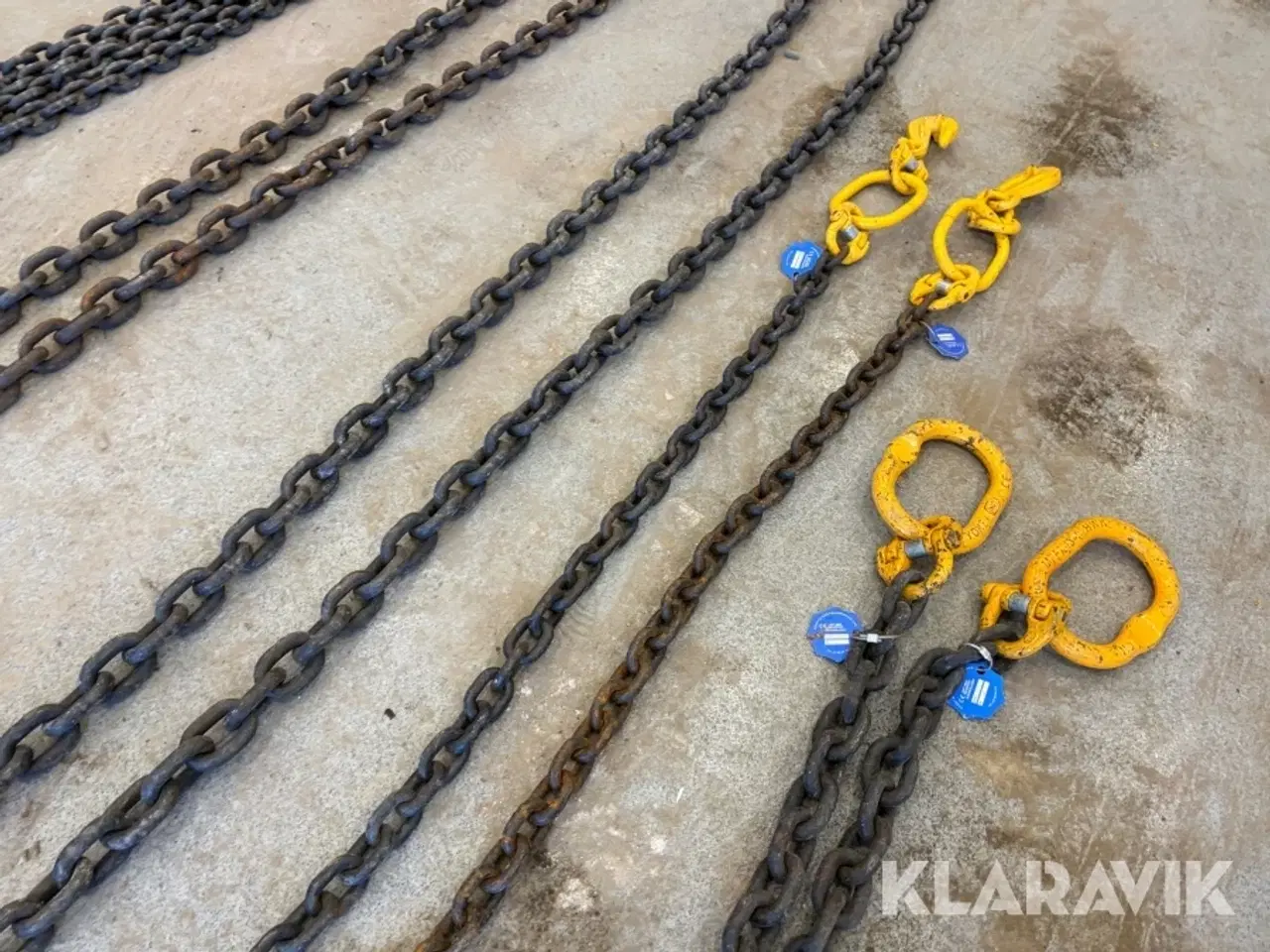 Billede 5 - Sjalker med kæder. 8 styk