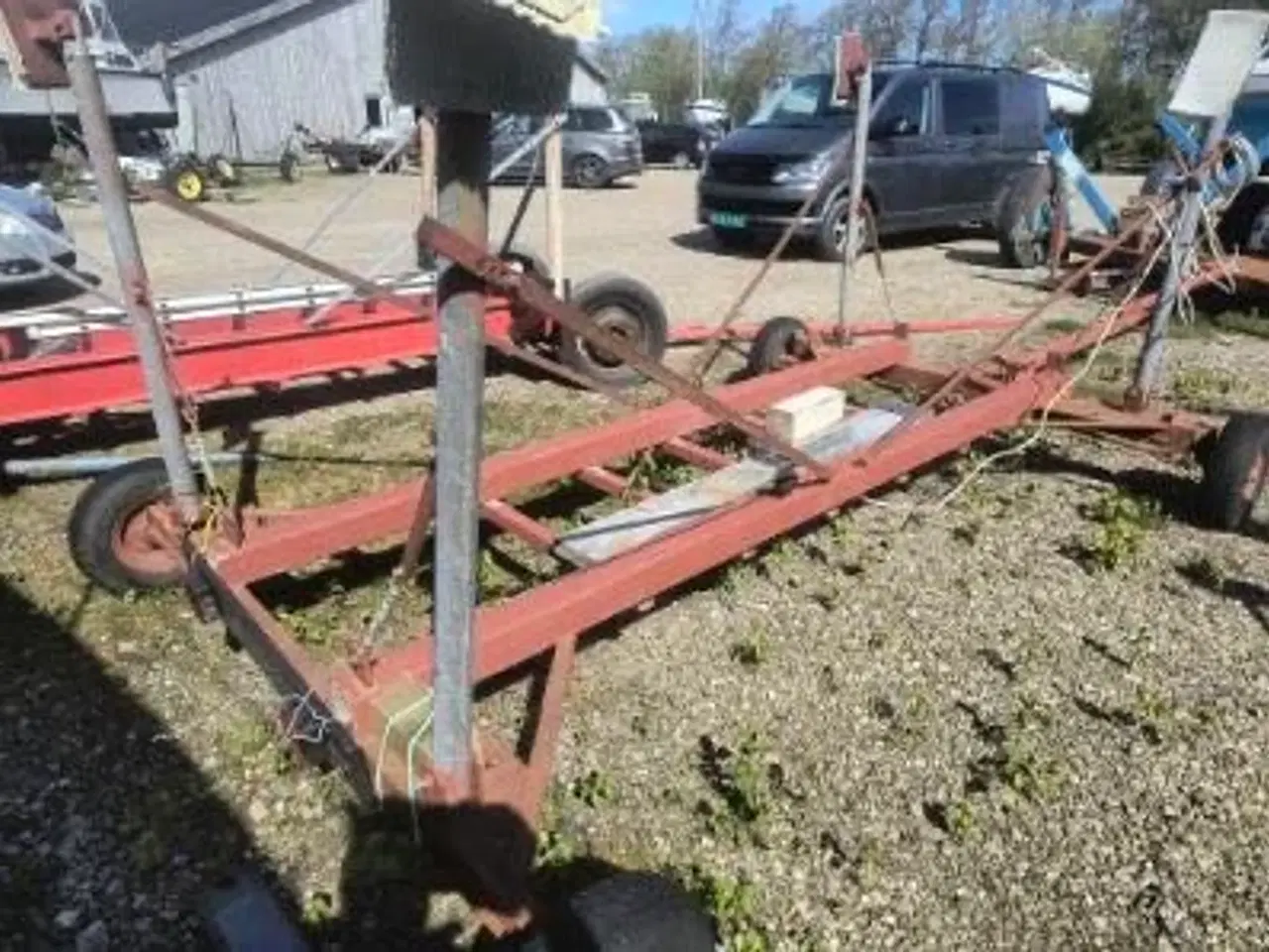 Billede 2 - Bådtrailer med kraftig ramme og gode dæk