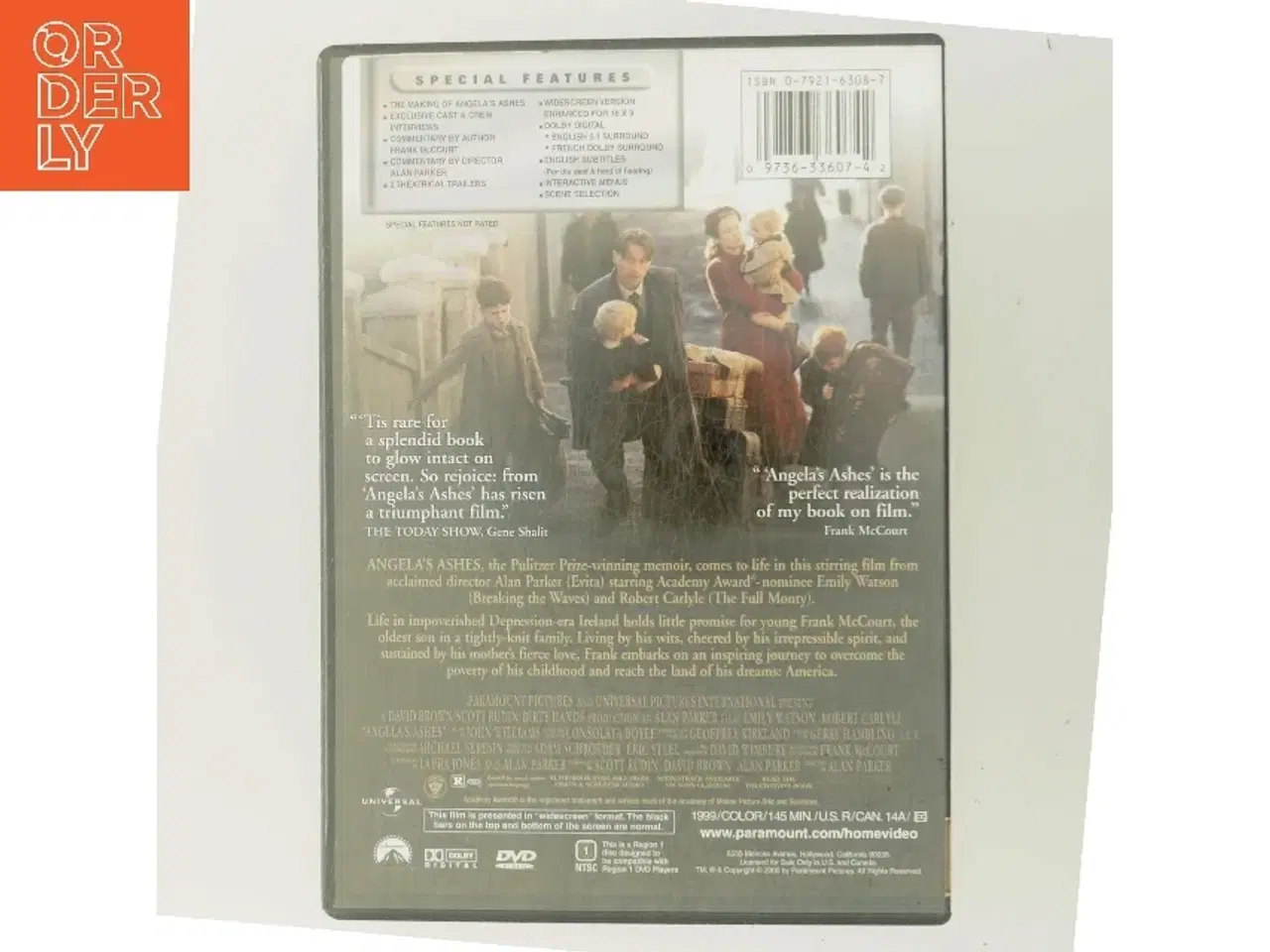 Billede 3 - Angela's Ashes med Emily Watson (DVD)