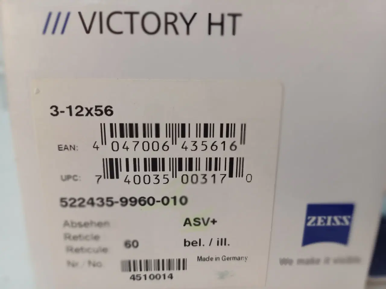 Billede 4 - Zeiss victory ht 3-12x56 