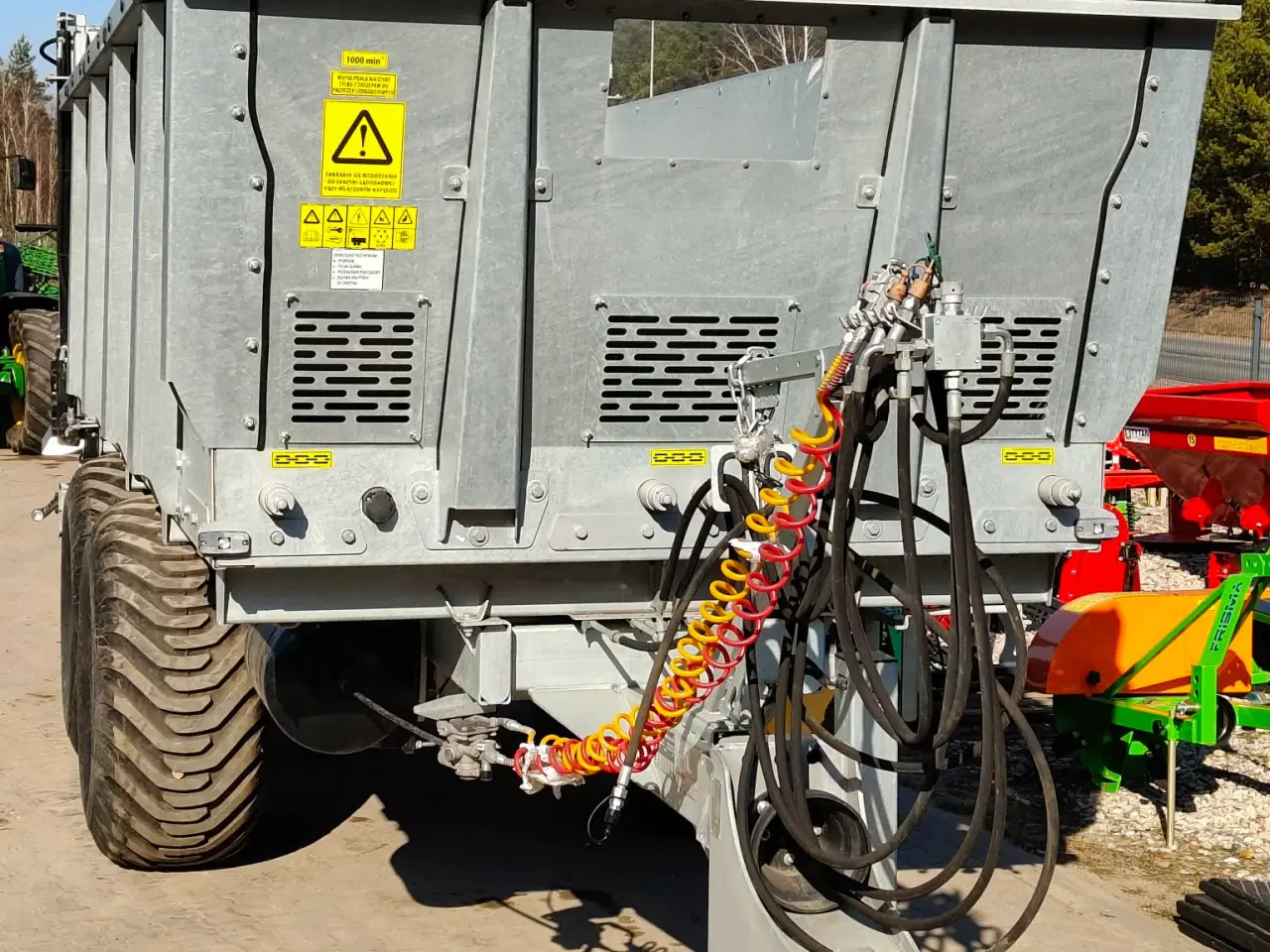 Billede 3 - N-114 ZEUS GØDNINGSSPREDER HELT NY!!