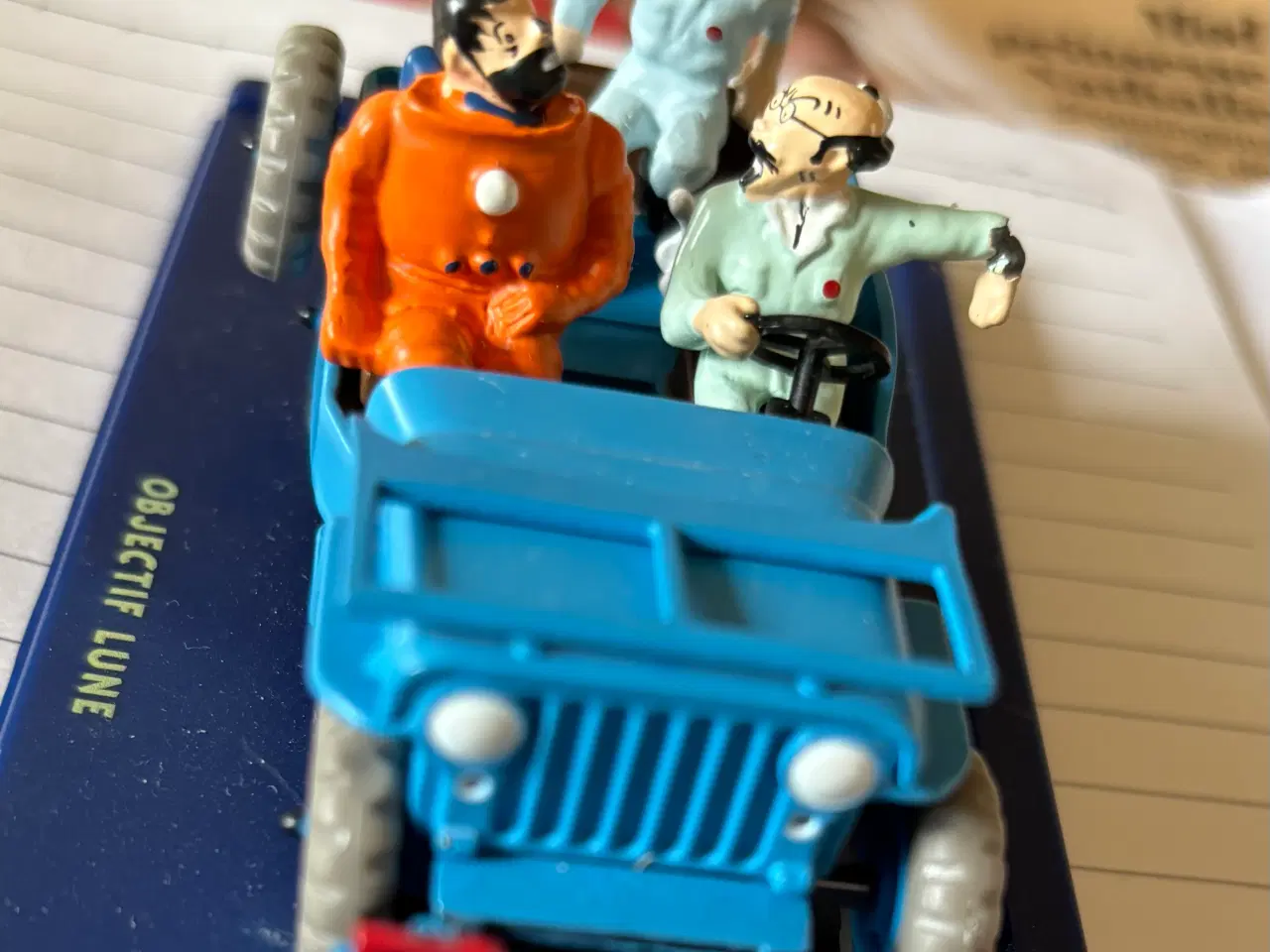 Billede 2 - Tintin, Terry, Kaptajn Haddoc, professor Tournesol