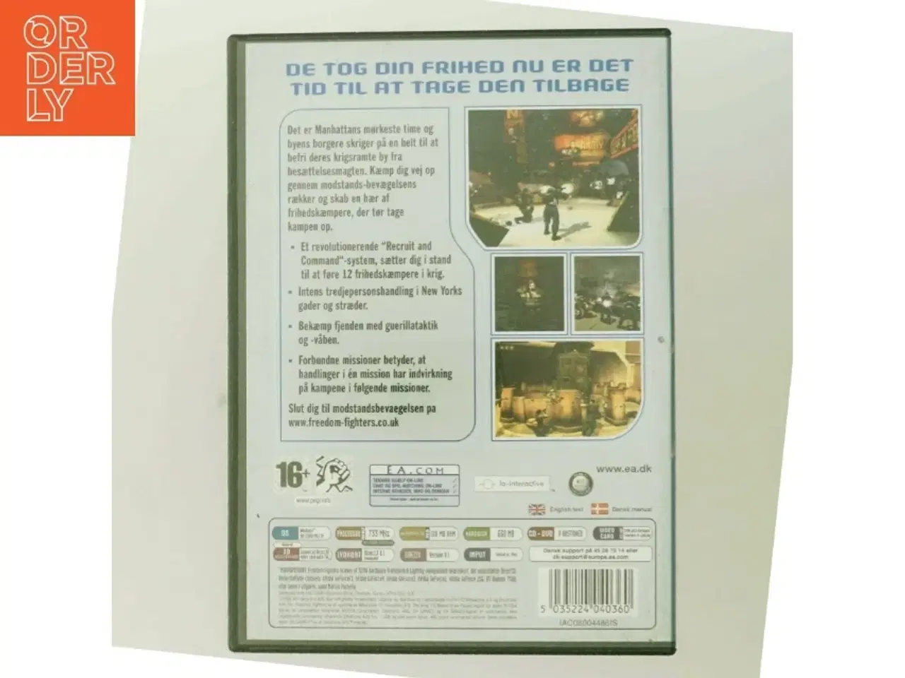 Billede 3 - PC Spil - Freedom Fighters fra Electronic Arts (EA)