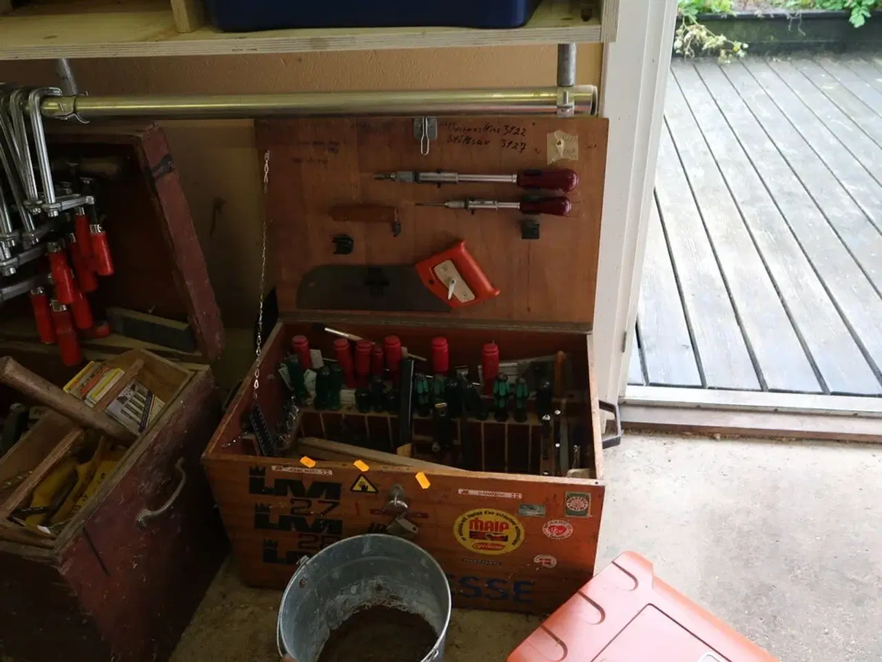 Billede 1 - Værktøjskasse med div. Værktøj