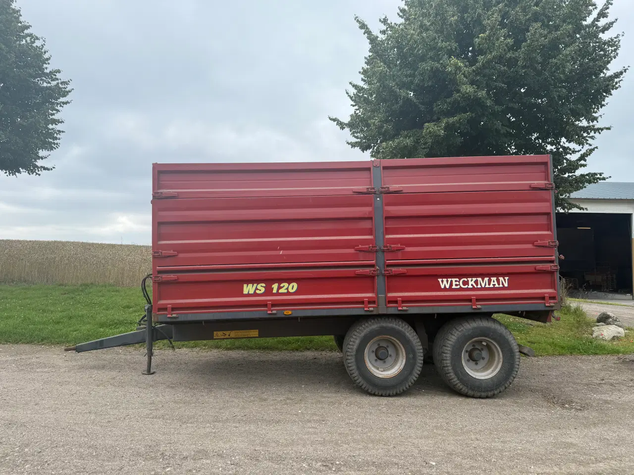 Billede 3 - Weckman WS 120 tipvogn - kornvogn