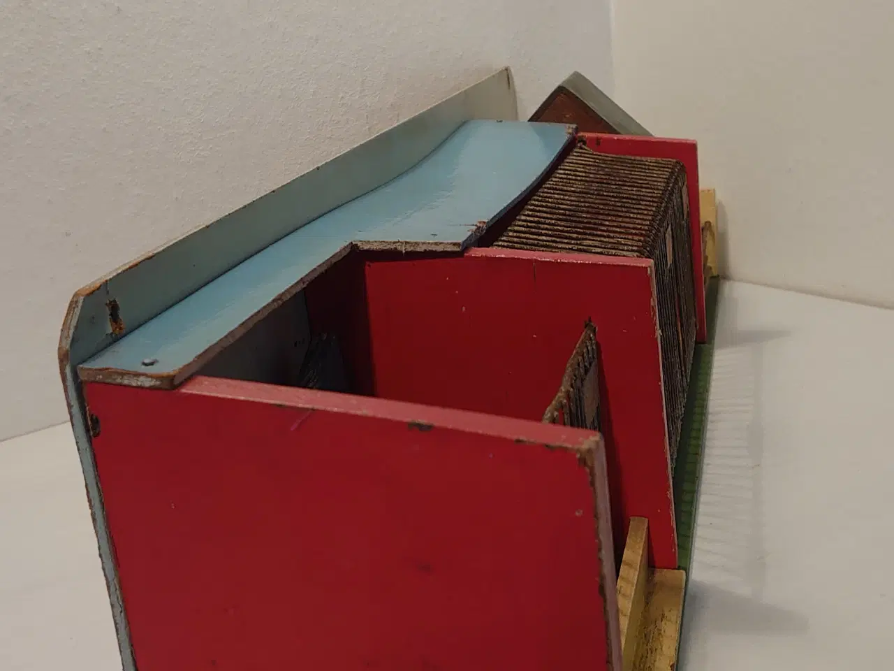 Billede 5 - Reisler:Sjældent Zoo dyrebur. 1950´erne.L. 60cm