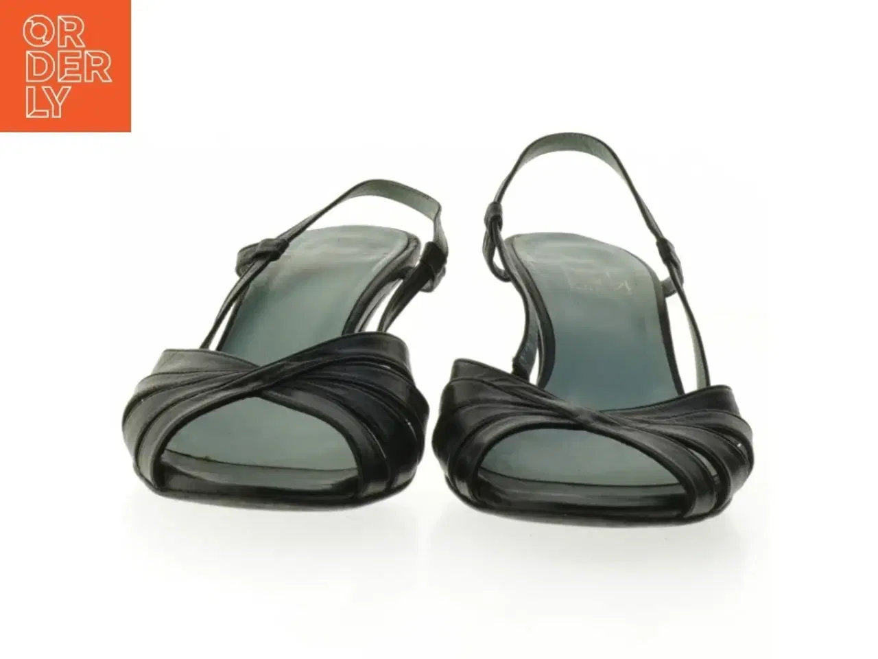 Billede 4 - Sorte sandaler fra Billi Bi (str. 38,5 )