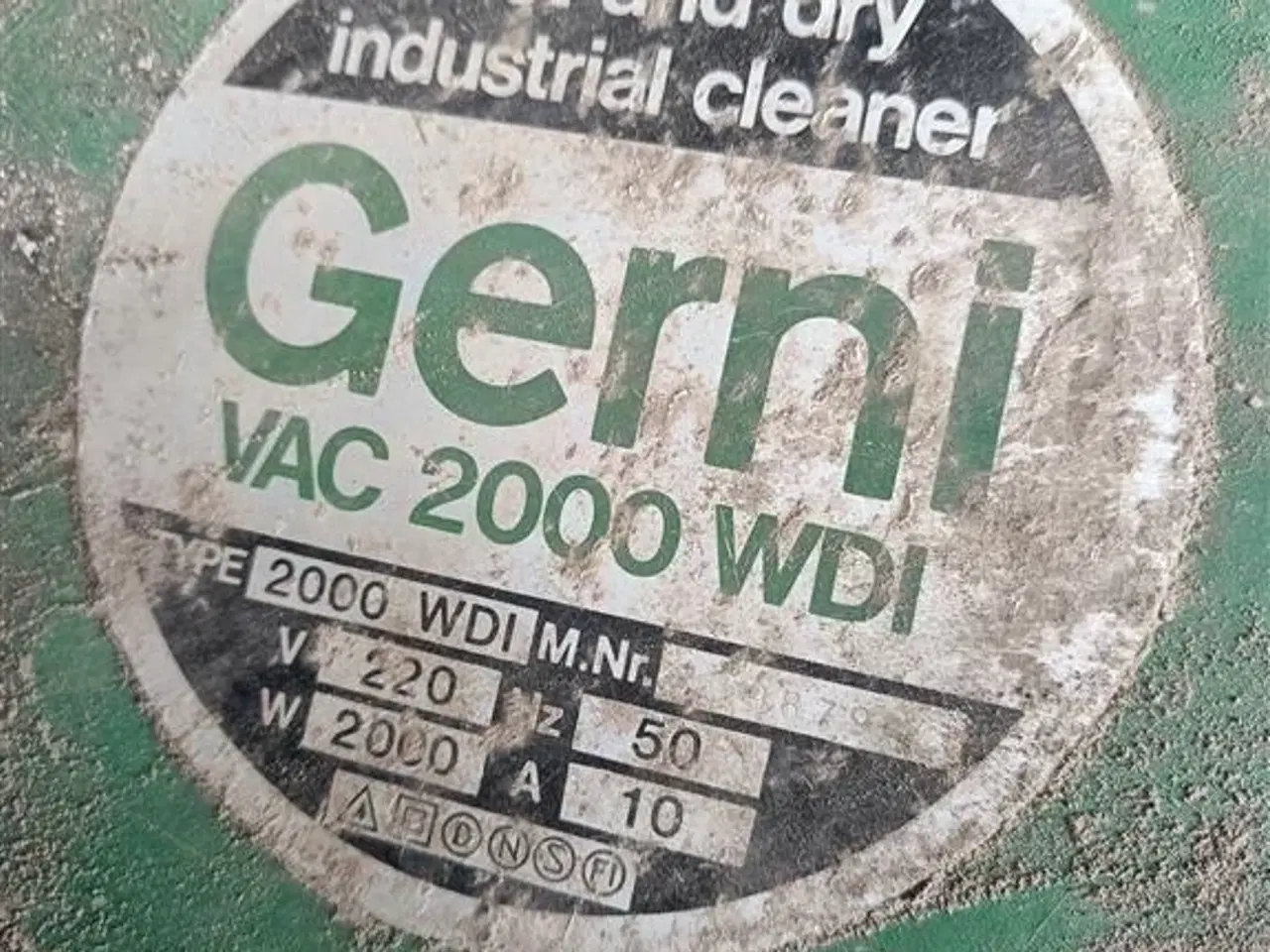 Billede 3 - - - - Gerni VAC 2000 WDI