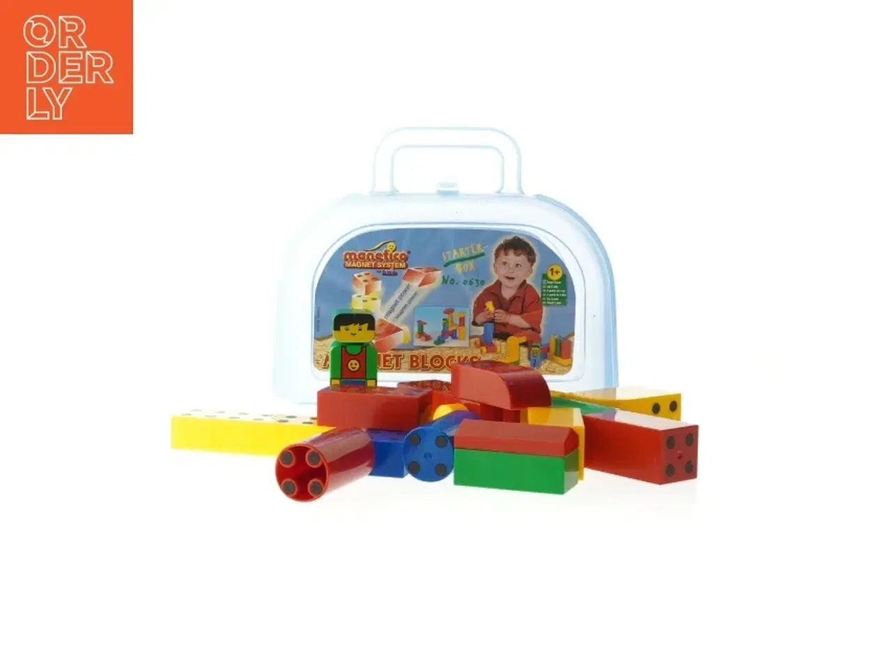 Billede 1 - Magnetiske byggesten sæt fra Manetico (str. 0,32 kg)