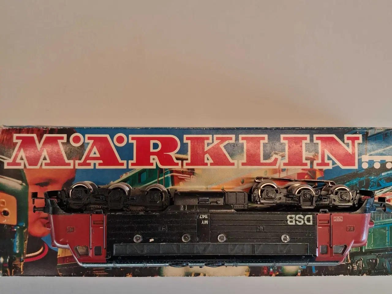 Billede 3 - Märklin #3067 DSB My 1147 rød/sort H0 AC