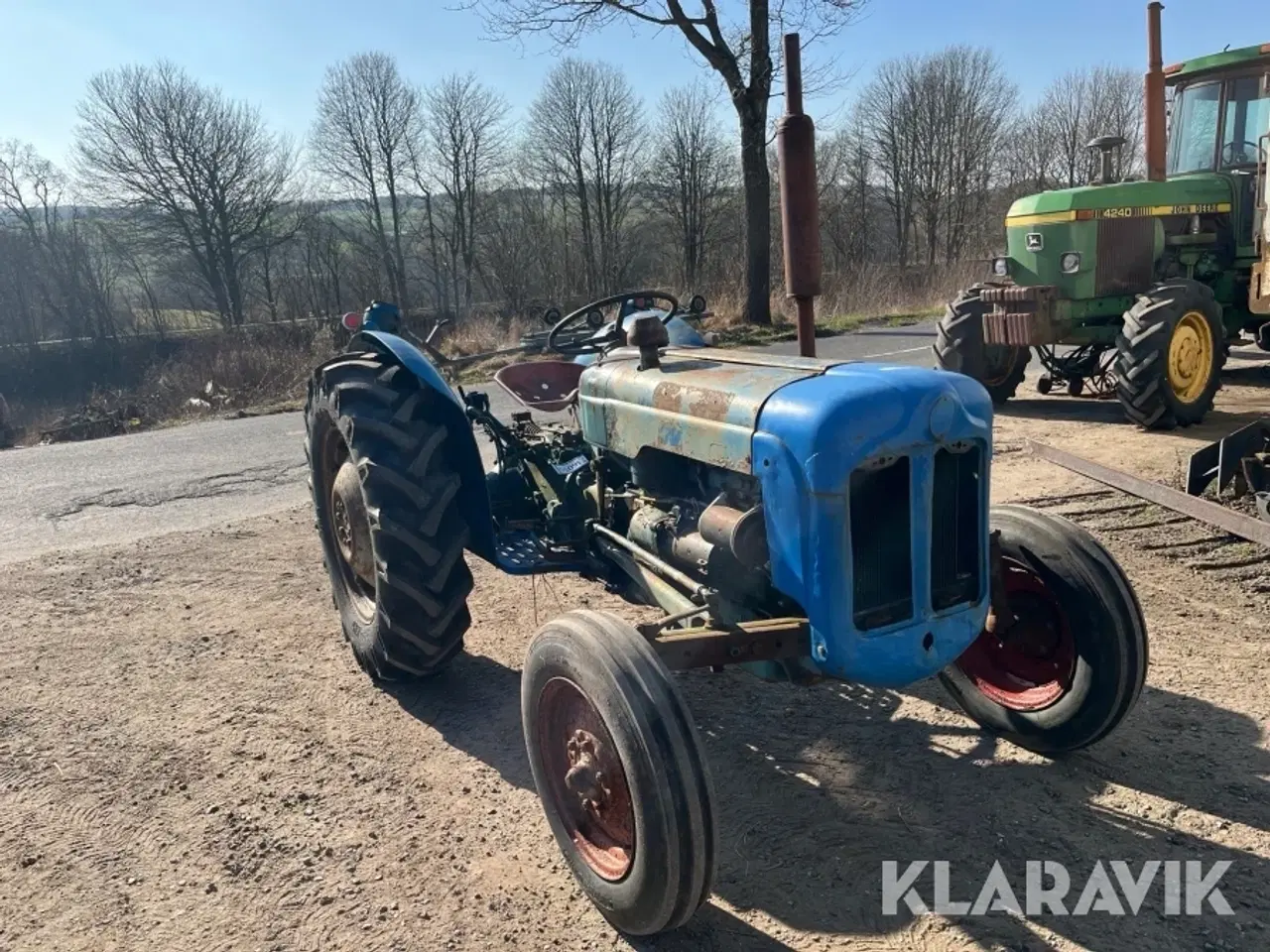 Billede 4 - Veterantraktor Fordson Dexta Diesel med brakpudser