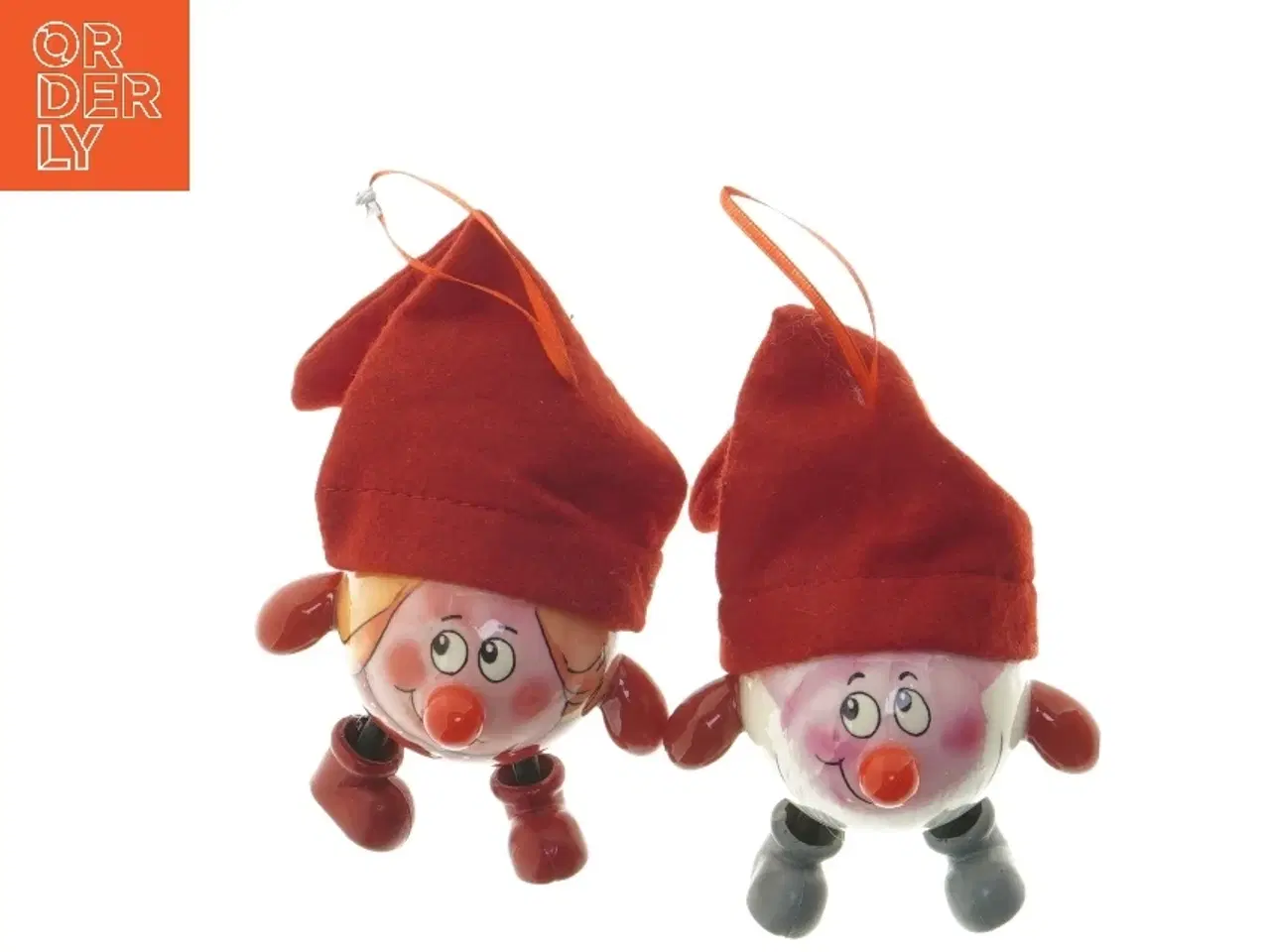 Billede 1 - Julenisse dekorationer (str. 14 cm)