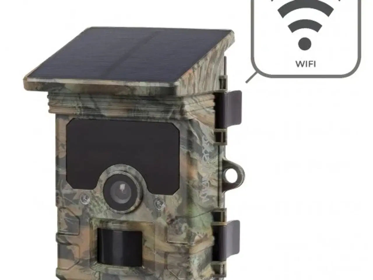 Billede 1 - Trail camera model PIE1060 - Wi-Fi funktion - Indbygget solpanel