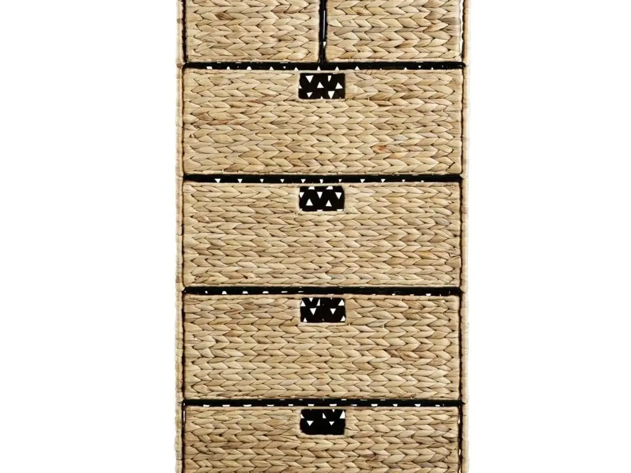 Billede 3 - Opbevaringsenhed med 6 kurve 47 x 37 x 100 cm vandhyacint