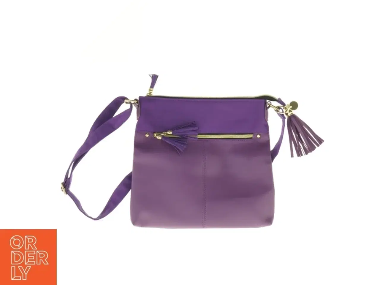 Billede 1 - Lilla crossbody taske (str. 28 x 27 cm)