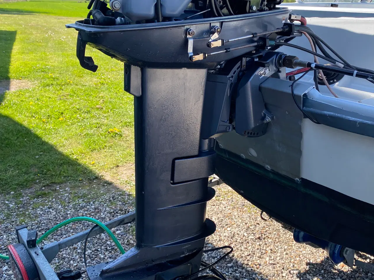 Billede 9 - Terhi 4110 med 25hk Yamaha og nysynet trailer 