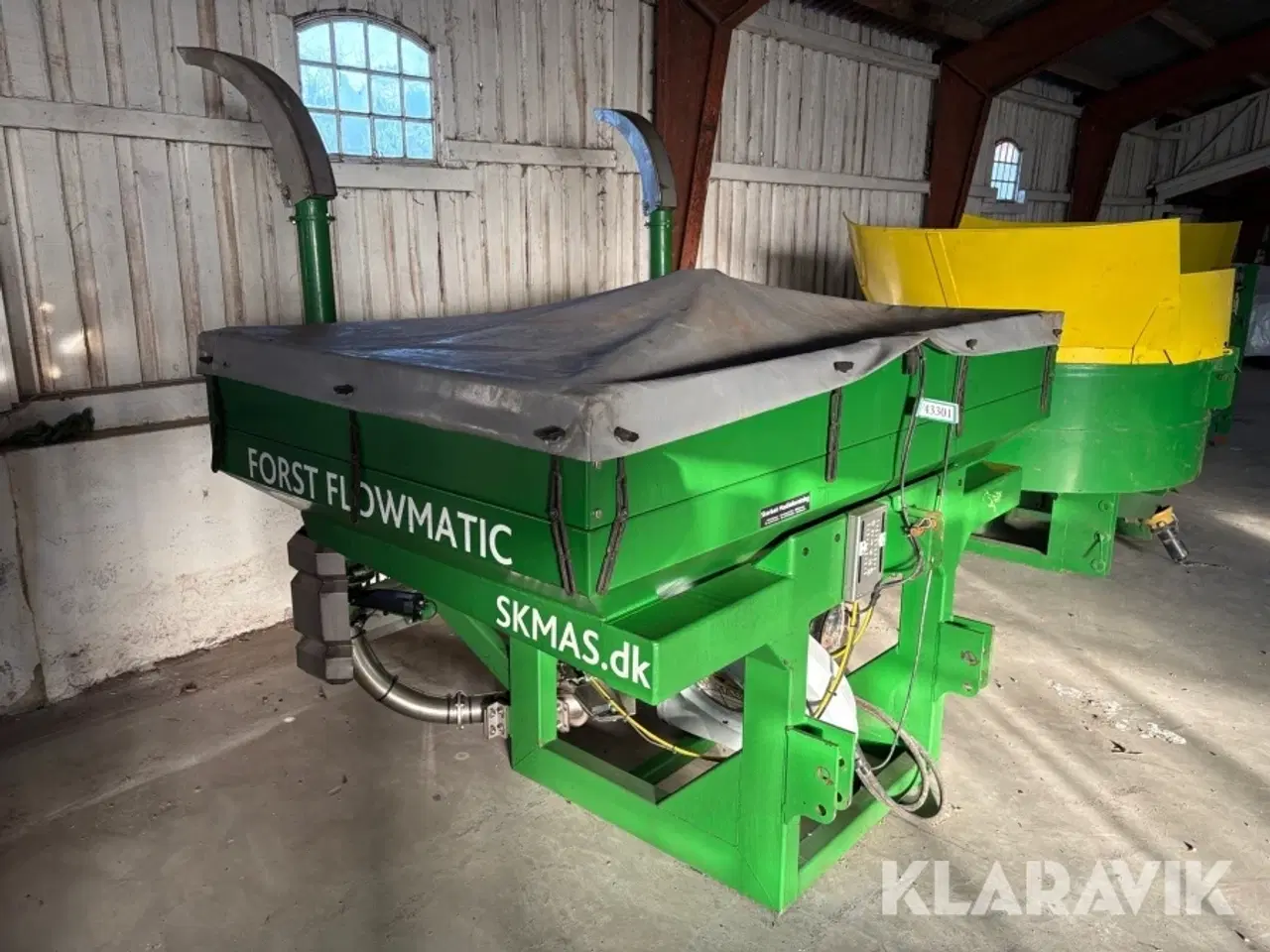 Billede 4 - Gødningsspreder Forst Flowmatic