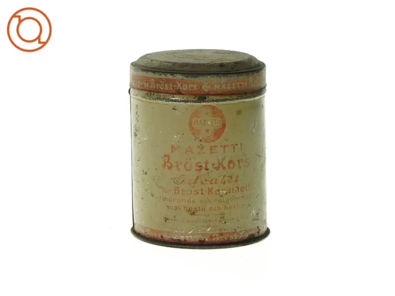 Billede 1 - Dåse fra Ukendt (str. HØ:11x8,5cm)