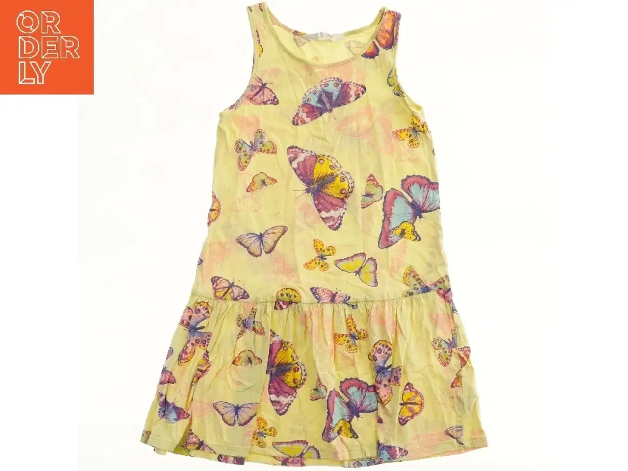 Billede 1 - Sommerkjole med sommerfugle fra H&M (str. 122)