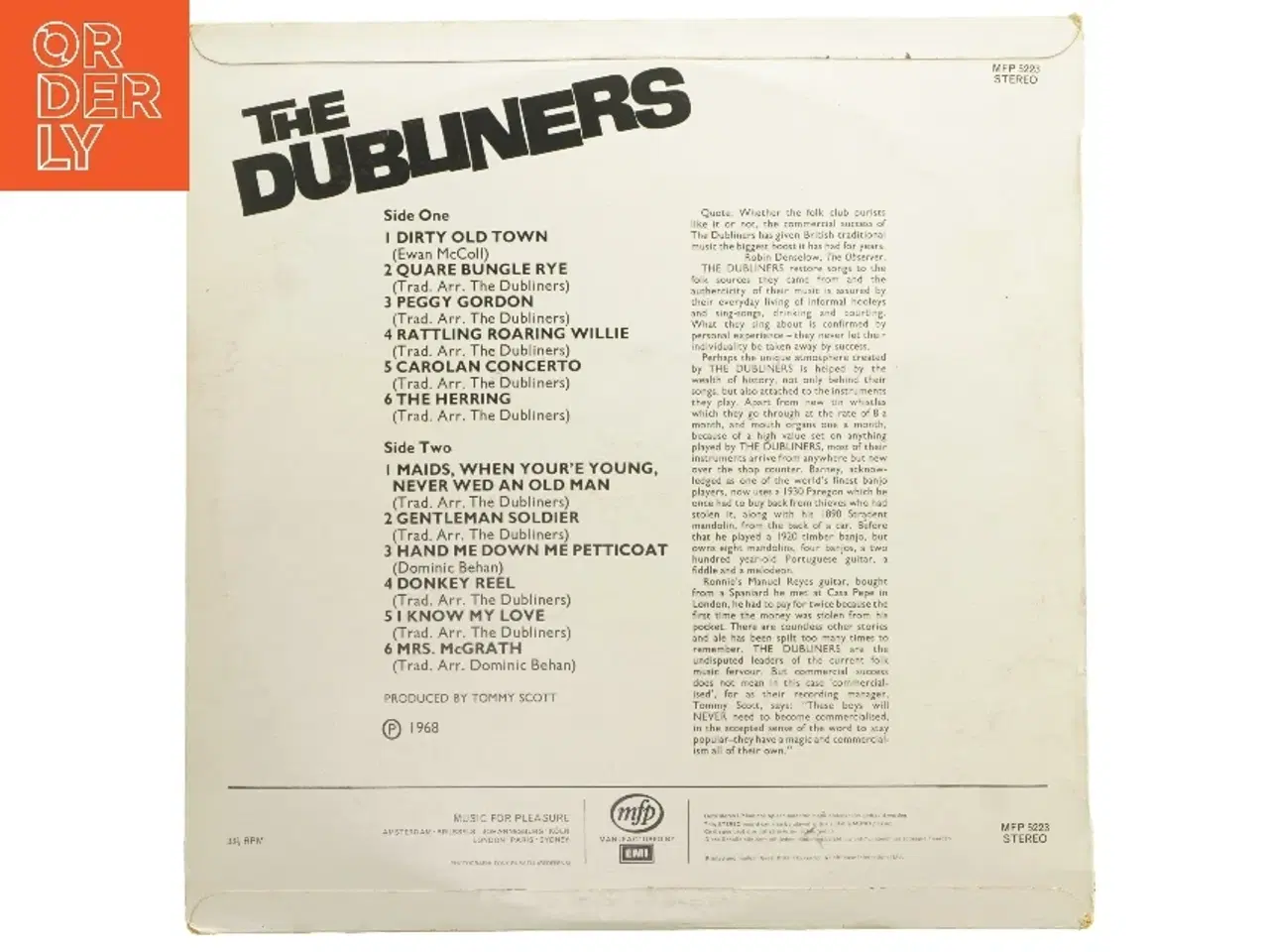 Billede 3 - The Dubliners LP-plade
