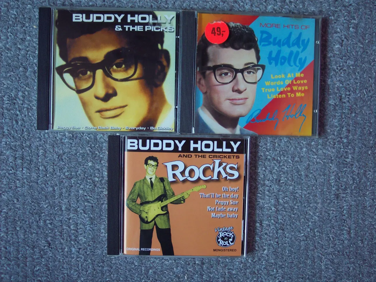 Billede 1 - .BUDDY HOLLY CDer sælges stykvis