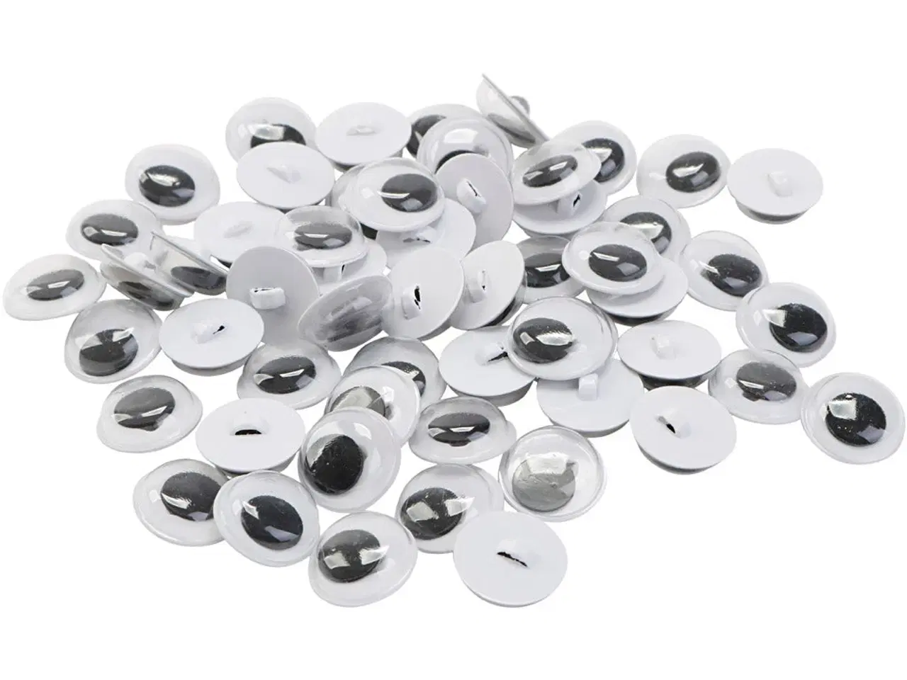 Billede 1 - Rulleøjne til Påsyning 10 mm - 50 Par (100 stk.)