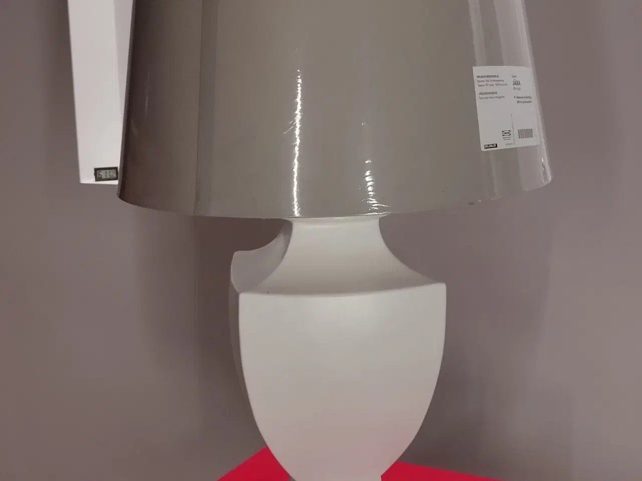 Billede 2 - Bordlampe: - (Stor bordlampe: 77 cm)