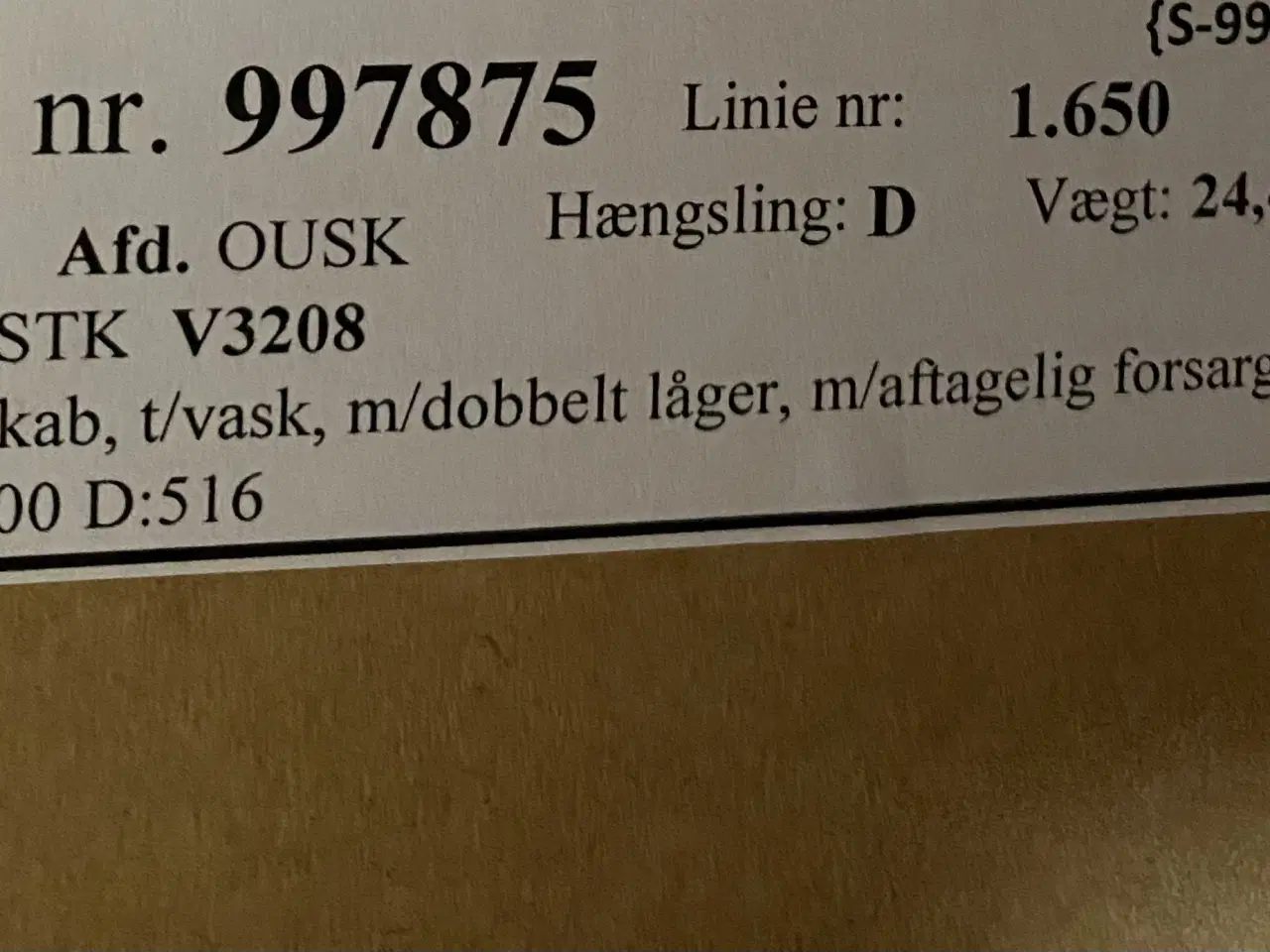 Billede 5 - Nyt Svane badeværelsesmøbel komplet 