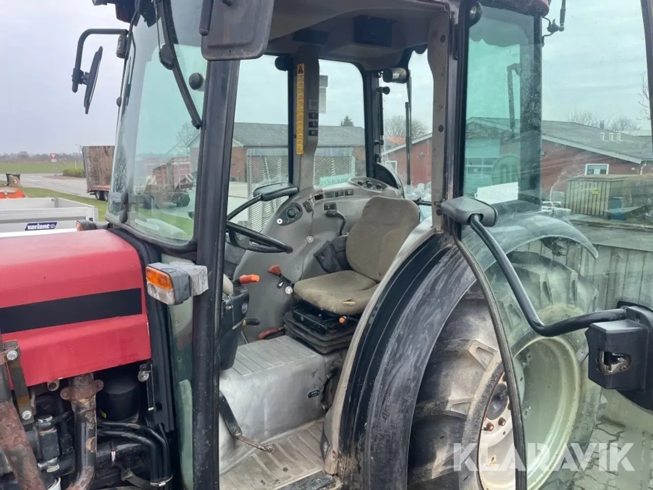 Billede 9 - Traktor Case JX1070N med kost