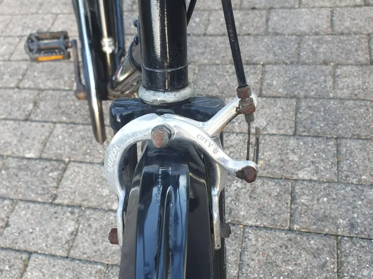 Billede 4 - Fed sort retro herrecykel