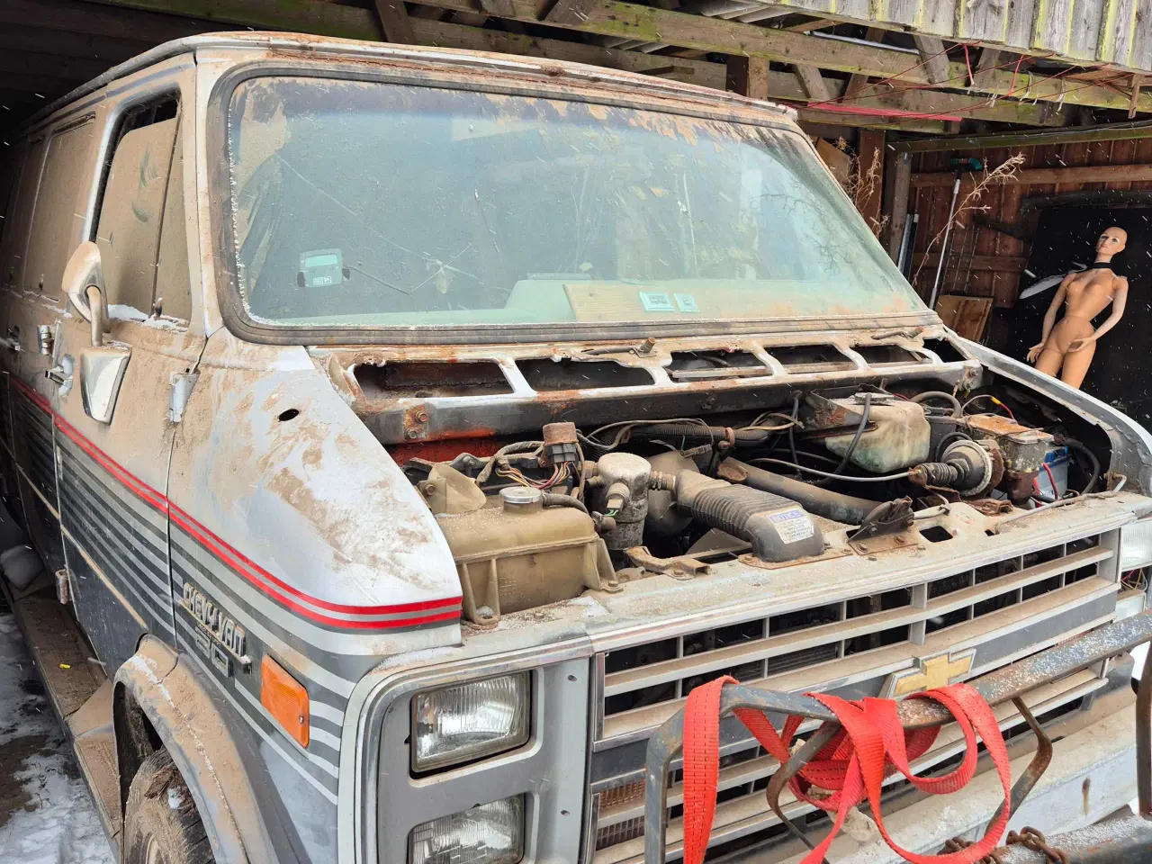 Billede 9 - 3 Busser, 2 Med DK reg. Attest og MASSER AF RESERV