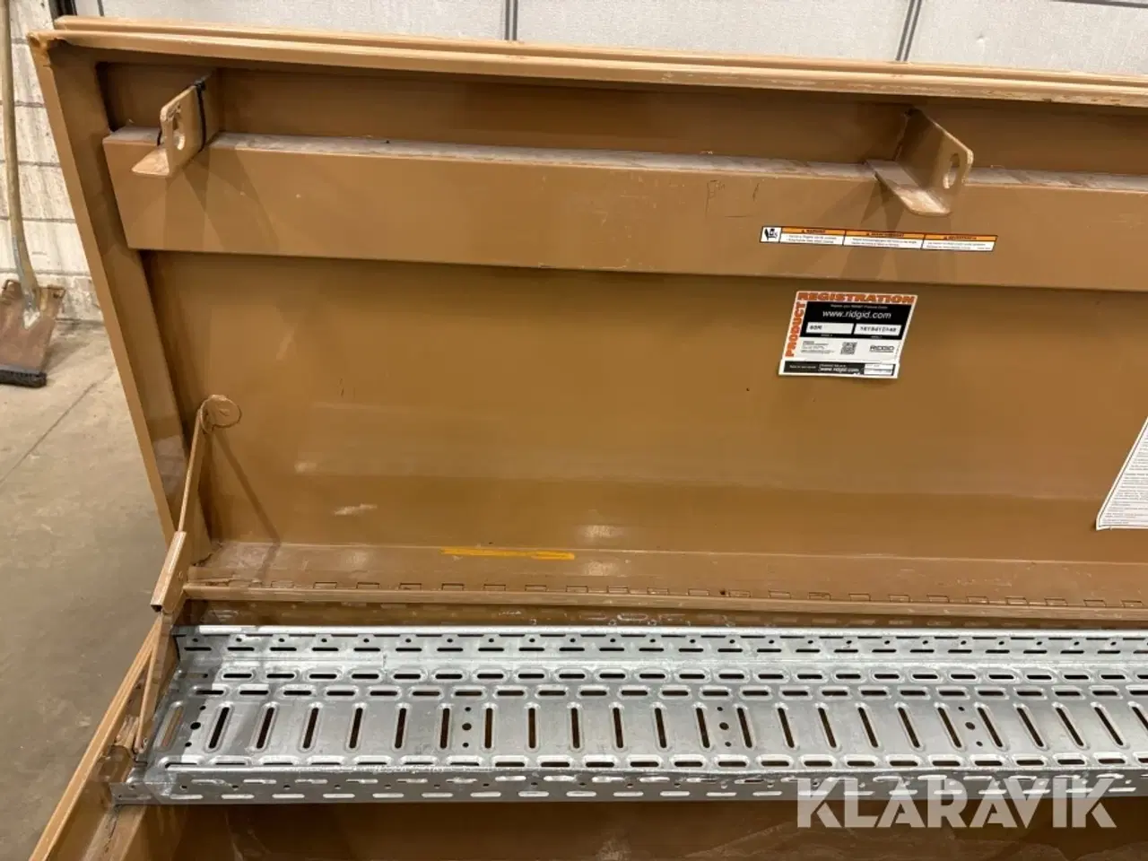 Billede 12 - Opbevaring/værktøjs kasse Rigid 60R uden lås og nøgle