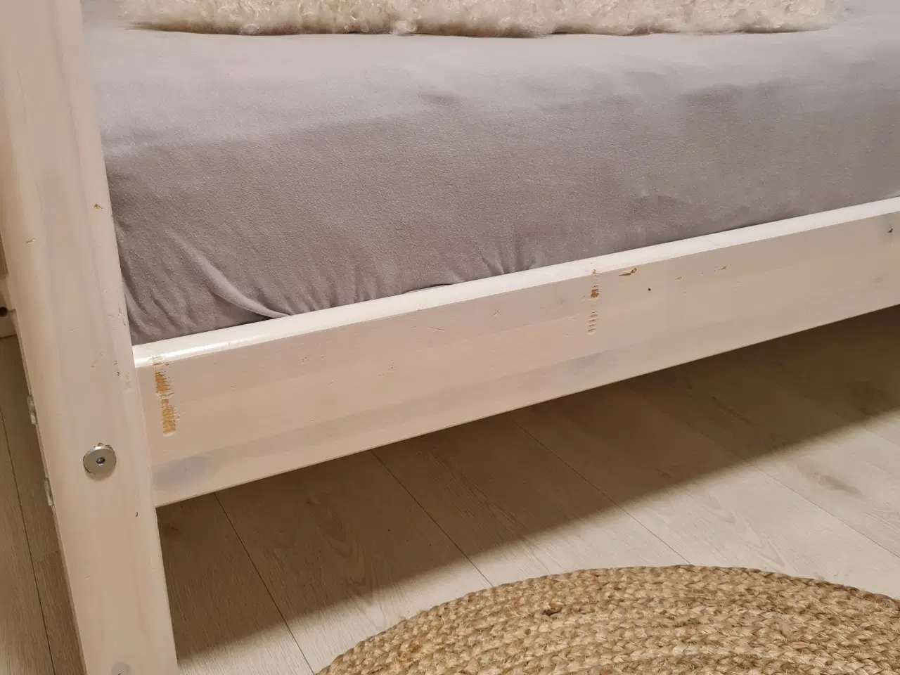 Billede 4 - Flexa halvhøj seng med rutsjebane og stige