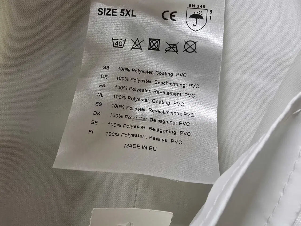 Billede 5 - Ny PU busseronne str 5XL 