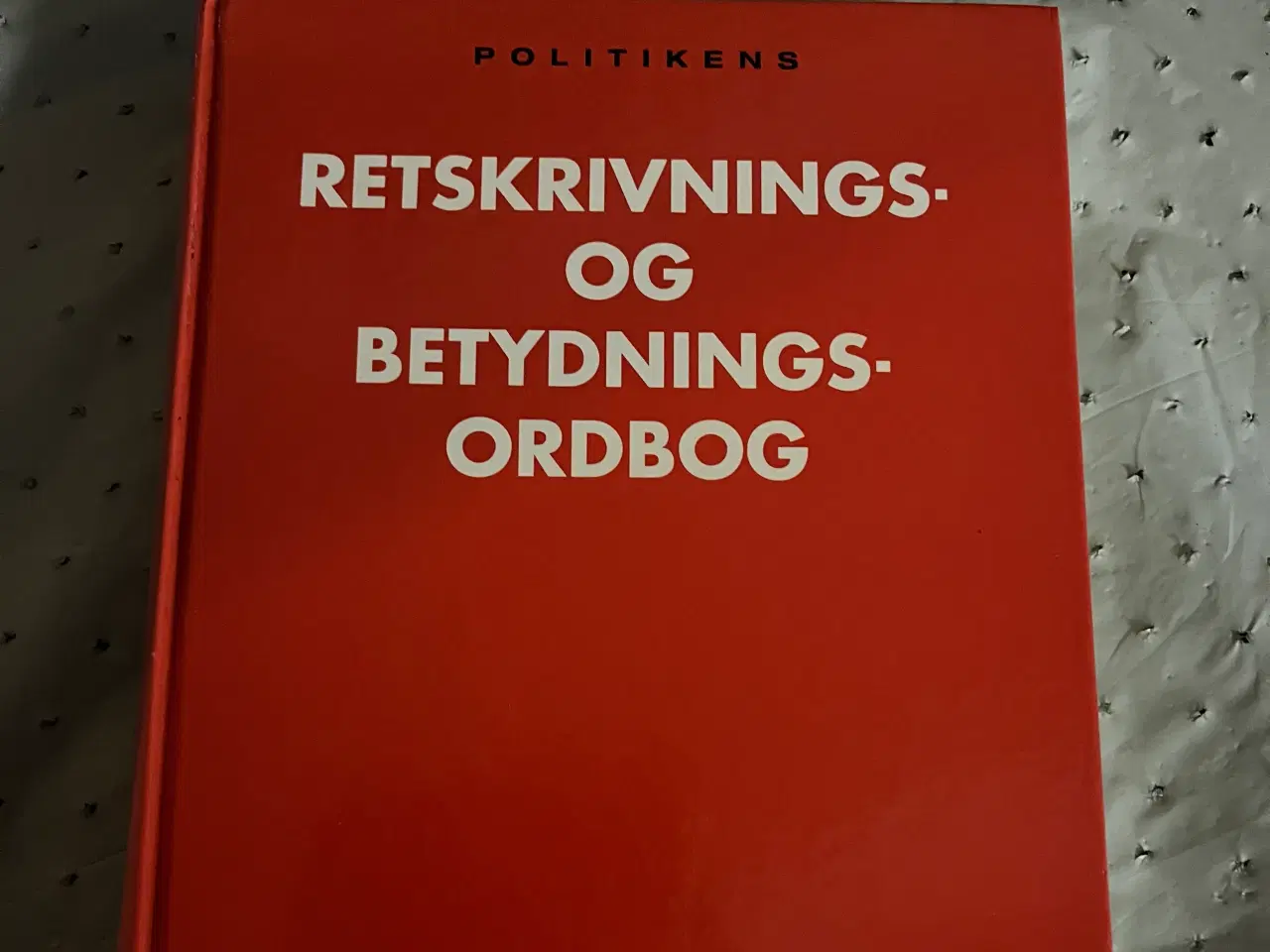 Billede 1 - Dansk retskrivnings- og betydningsordbog