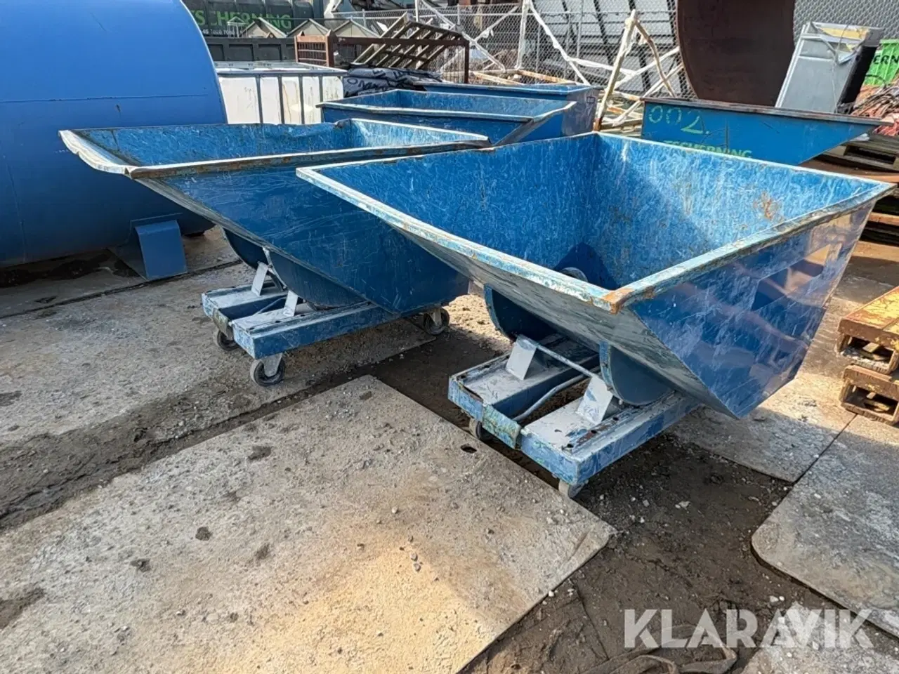 Billede 1 - Vippecontainere Intra Tippo 900 - 2 styk