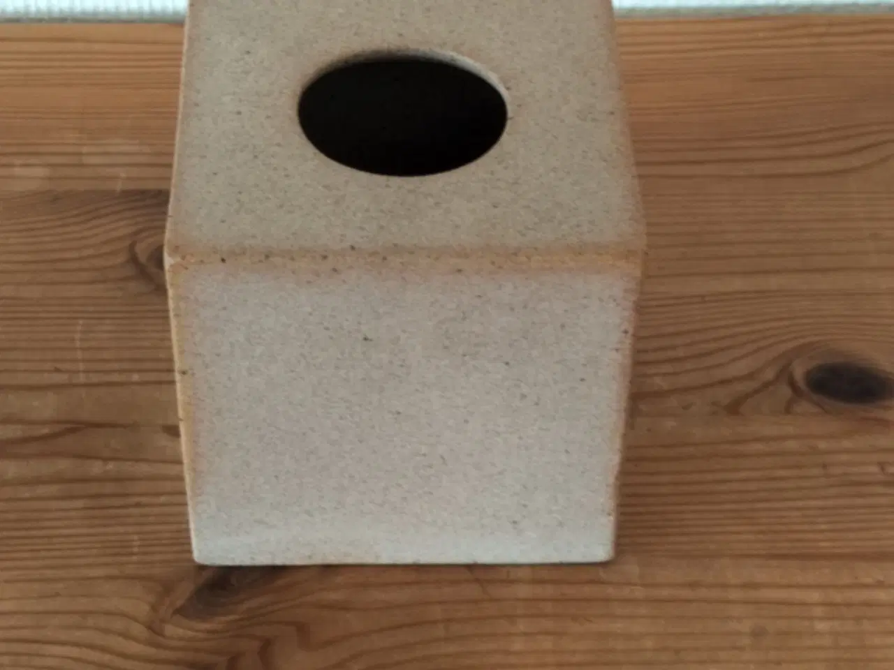 Billede 2 - Knabstrup keramik - Sjælden Firkantet vase