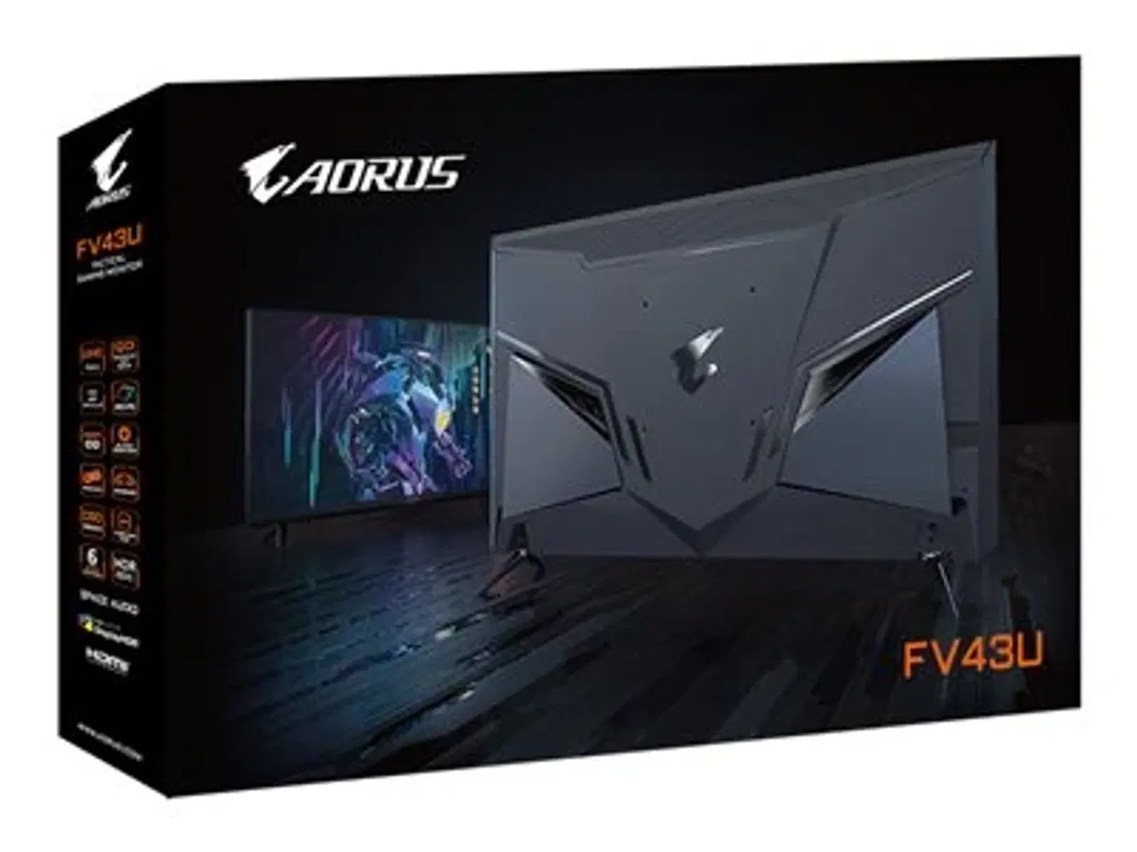 Billede 1 - AORUS FV43U Gaming Skærm 