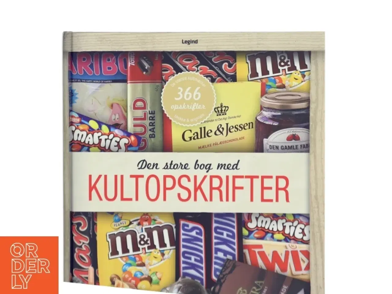Billede 1 - Den store bog med kultopskrifter : kager og desserter med dine favoritmærker og -produkter af Galle & Jessen (Bog)