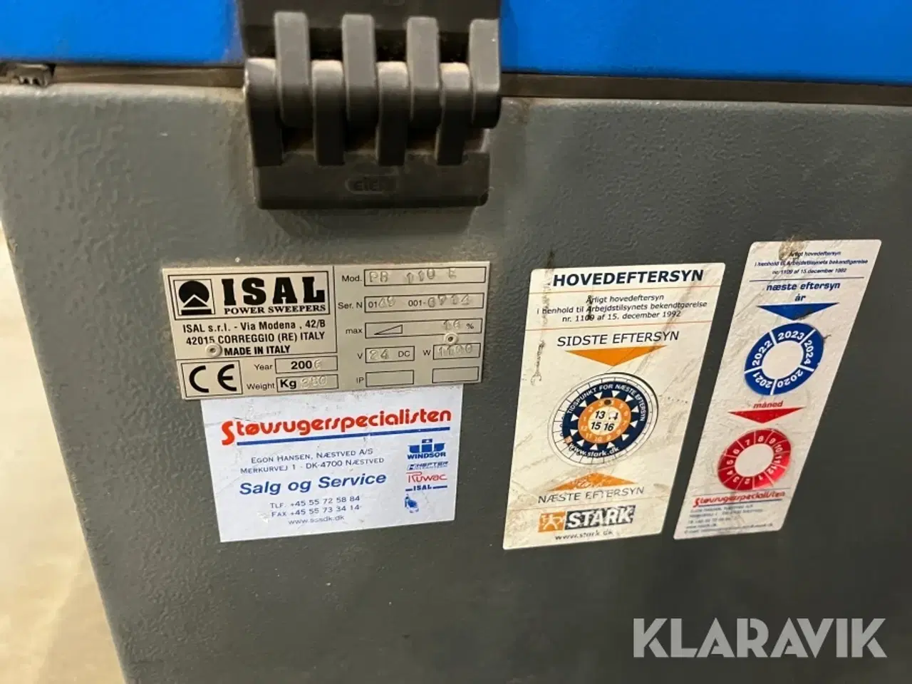 Billede 9 - Fejemaskine Isal PB110