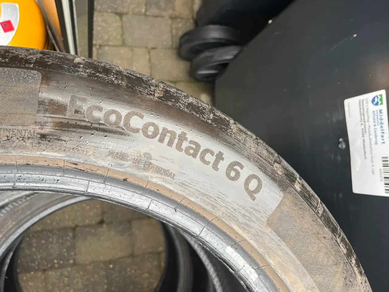 Billede 2 - Komplet sæt Continental Eco Contact 6 Q sommerdæk