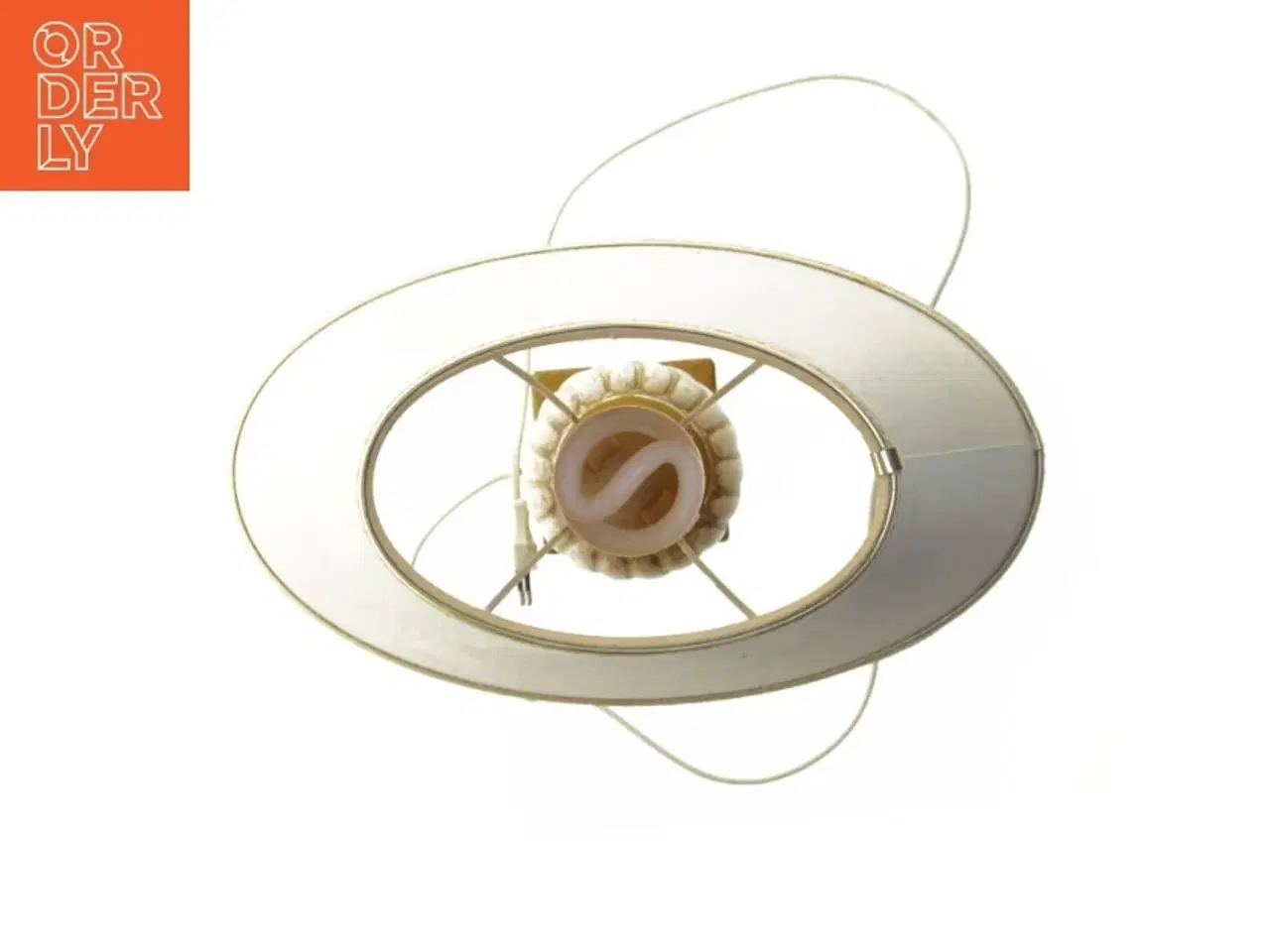 Billede 2 - Bordlampe med et antikt design (str. 47 cm)