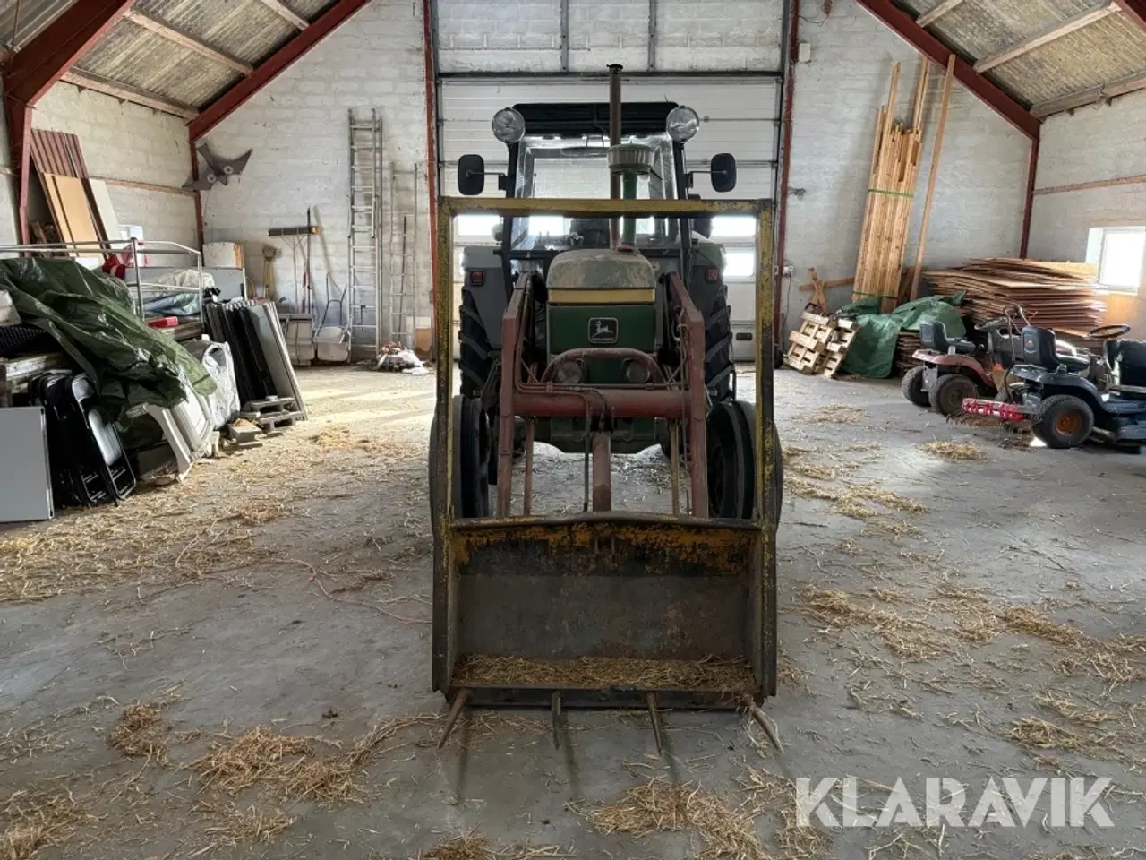 Billede 8 - Veterantraktor John Deere 3040 + vogn