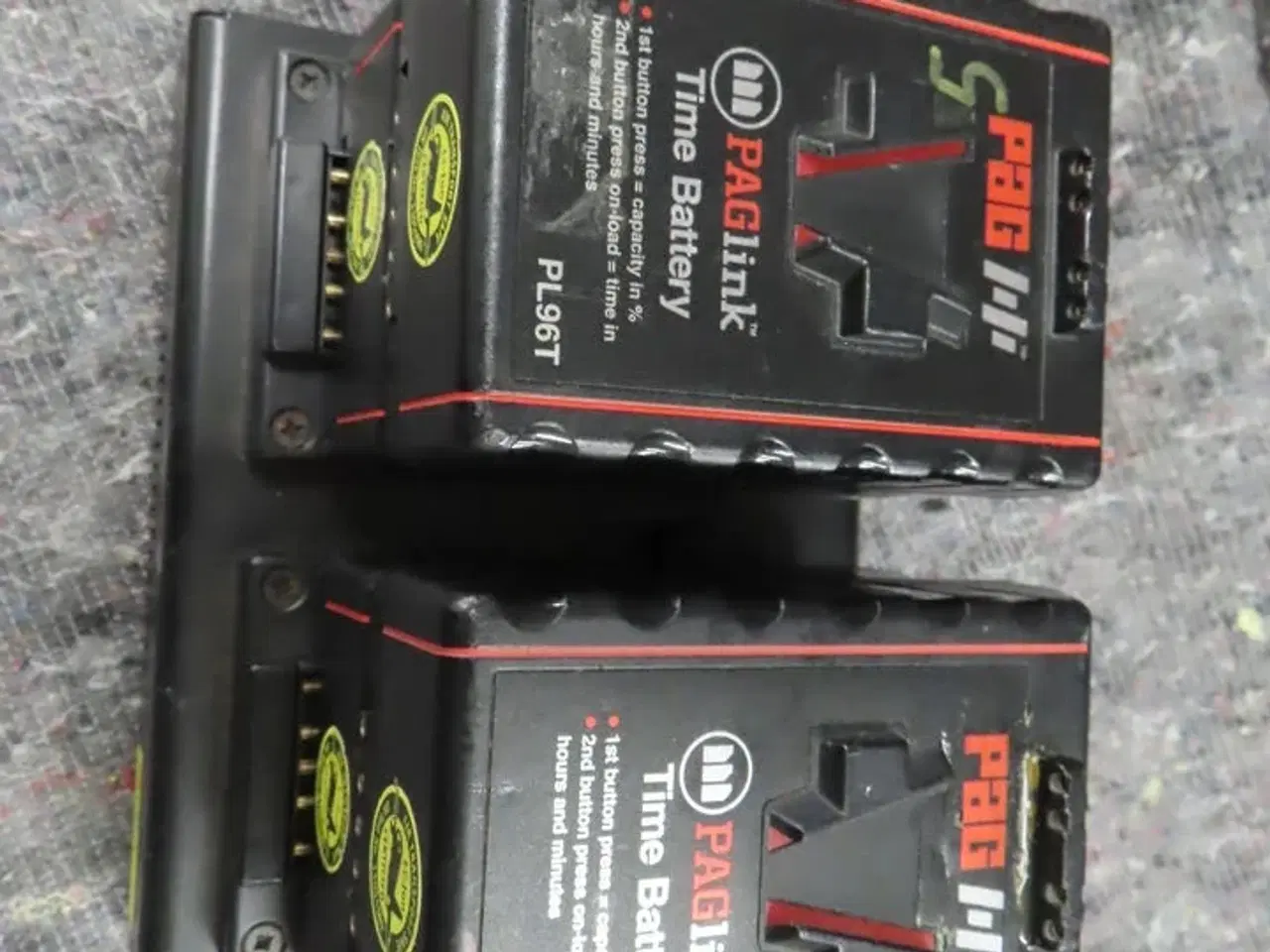 Billede 3 - 4 stk. batterier og oplader - PAGLINK PL16 (MOMSFRI)