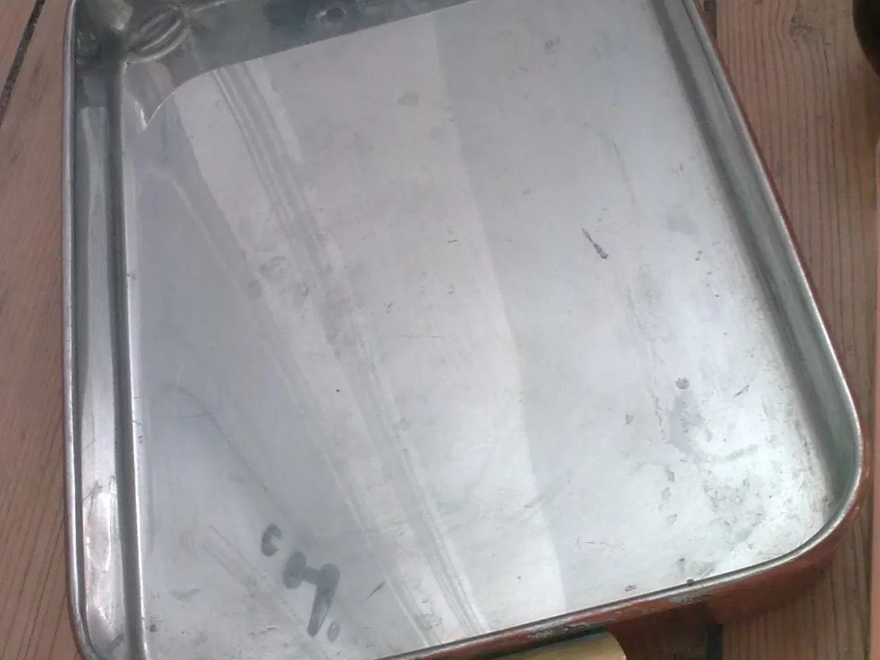 Billede 2 - Kobberfad m tin. OVNfad kastanjer eller deko kogle