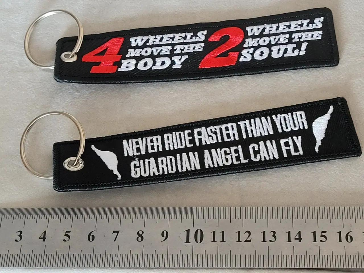 Billede 2 - Motorcykel patch med gode slogans