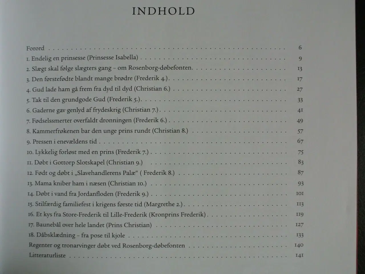 Billede 2 - kongelig dåb - fjorten generationer ved rosenborg-