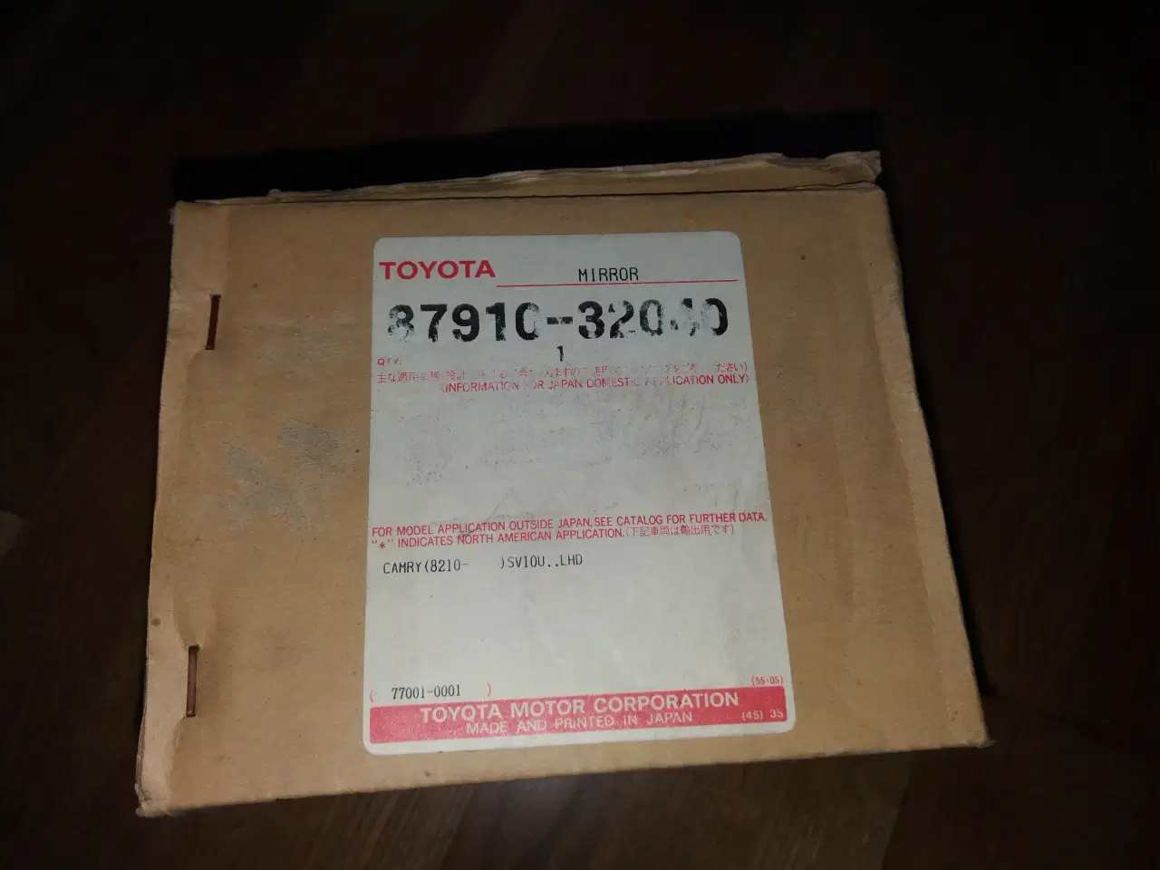 Billede 3 - Sidespejl H. Toyota Camry SV10