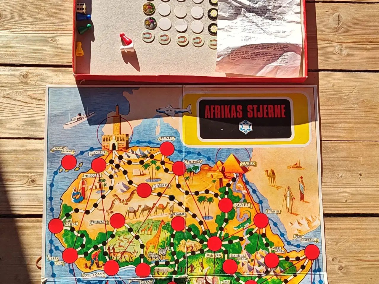 Billede 1 - Afrikas Stjerne Brætspil